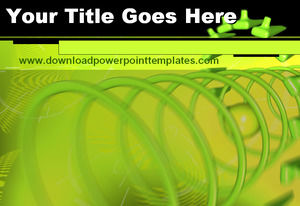 美麗的抽象設計PPT模板