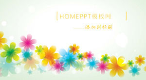 Beautiful romantic love theme PPT background picture