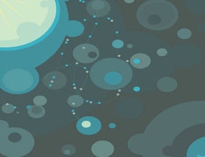 Biyolojik Organik Hücreler powerpoint şablonu