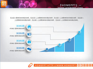 Bleu Micro stéréoscopiques travail Résumé PPT Chart Télécharger