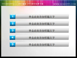 Blue serial number 3D effect of the slide navigation button material