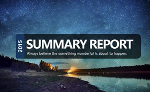 Blue Star de afaceri Template-uri PowerPoint