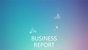 Blue-violet gradient simple IOS wind PPT template