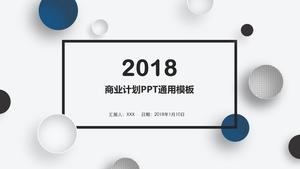 แม่แบบ PPT สากลตกแต่งธุรกิจฟอง