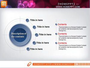 Bullwire关系图图PPT图表材料