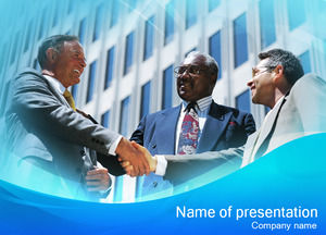 Business cooperation cooperation ppt template