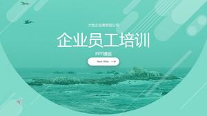 Modèle PPT pour la formation initiale des employés d'entreprise