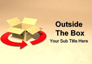 kutunun dışında boxBusiness Powerpoint şablonları dışında İş Powerpoint Şablonları