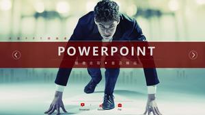 Business start sprint competition slide template