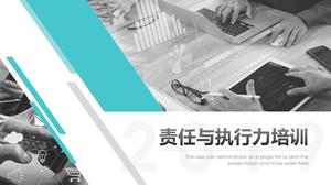 Modèle PPT pour la formation à la responsabilité et à l'exécution du travail
