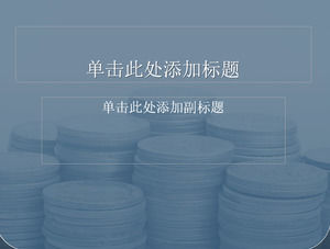 현금 동전 스택