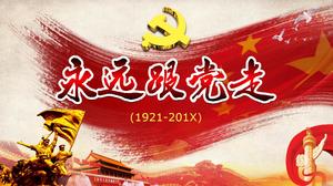 Modèle de diapositive fête jour fête