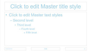 Circle bubble simple slide background