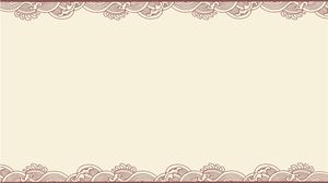 Classical Moire Border PPT Background Picture