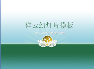 Clouds background classico modello PPT scaricare