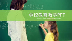 Color children education and training PPT template