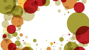 اللون نقطة فن الأزياء PPT صورة خلفية تحميل مجاني