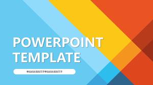 Unduhan template PPT universal multi-fungsi warna