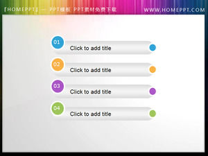 Renk PPT katalog navigasyon malzemesi indir