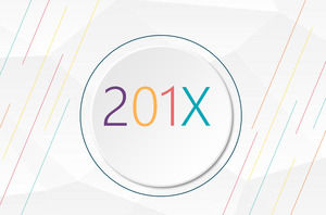 Culoare slash fundal minimalist PPT șablon