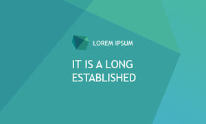 カラフルでシンプルなヨーロッパとアメリカのIOSスタイルの作業報告書PPT