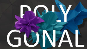 Красочный модный шаблон PPT