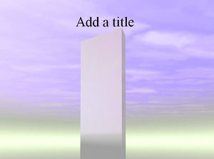 Колонка Powerpoint, Шаблоны