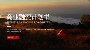 Template PPT Rencana Bisnis Keuangan Perusahaan