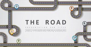 ภาพพื้นหลังการ์ตูนสร้างสรรค์ PPT แม่แบบฟรีดาวน์โหลด