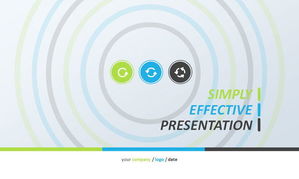 Twórczy tle koła Pokaz mody Szablon do pobrania