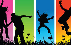 Creative PPT background material