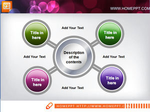 Crystal Diagrama Stil PPT