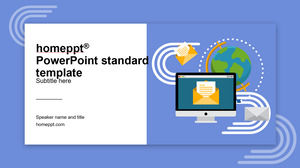 Nette Atmosphären-Geschäftsarbeitszusammenfassungsreport-ppt Schablone der Kartenbelüftungs-einfachen
