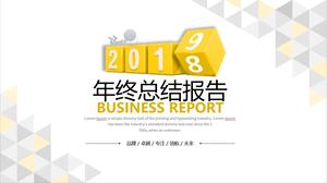 เทมเพลต PPT สรุปการทำงานสิ้นปีแบบดิจิตอลพลิก