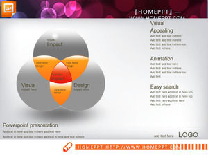 维交关系PPT图表材料下载
