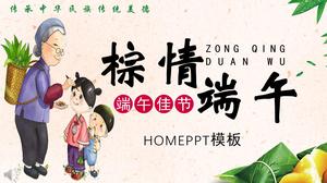 Dragon Party Festival PPT Festival PPT plantilla