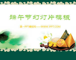 Dragon Boat Festival pangsit latar belakang slideshow Template Download