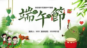 Templat PPT Pengetahuan Festival Perahu Naga