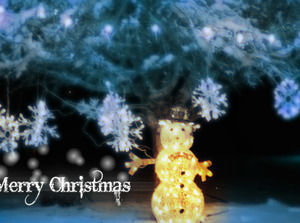 Tom azul dinâmica Natal modelos de PPT