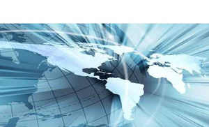 Pământ În șablon powerpoint Motion