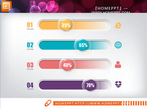 Huit tableau de diapositives frais micro-stéréo télécharger