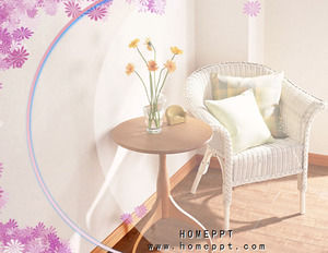 moda elegant șablon PPT acasă descărcare