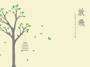 Imagen de fondo elegante ilustración estilo PPT