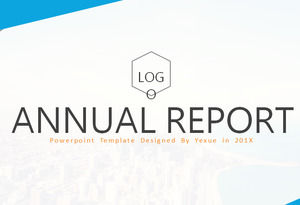 Renkli poligonal arka plan ile Avrupa ve Amerikan iş PPT şablonu