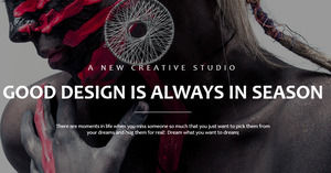 Avrupa ve Amerikan yaratıcı marka tanıtım PPT şablonu