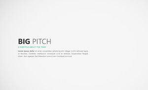 เทมเพลต PPT สไตล์ยุโรปและอเมริกาที่เรียบง่าย