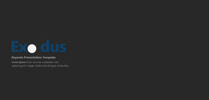 歐美簡約簡約風格PPT模板