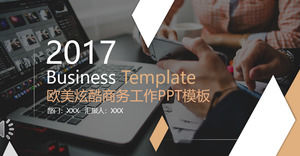 Modello di rapporto di lavoro di sintesi aziendale in stile europeo e americano