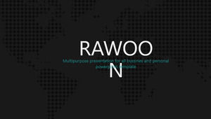 PPT-Vorlage für europäische und amerikanische Marktforschungsstudien