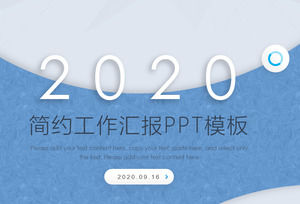 PPT-Vorlage für den Arbeitszusammenfassungsbericht im europäischen und amerikanischen Stil